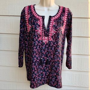 Women’s Lucky Brand Boho Floral Blouse